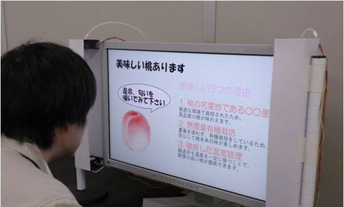 日本大学研制出闻得到气味的电视屏幕