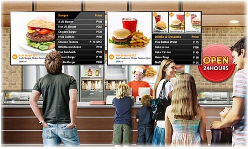尚维高科数字标牌在餐饮连锁企业信息化的应用